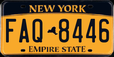 NY license plate FAQ8446