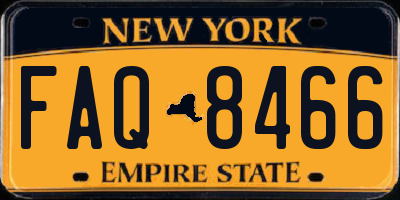 NY license plate FAQ8466