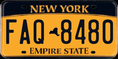NY license plate FAQ8480