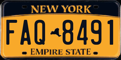 NY license plate FAQ8491