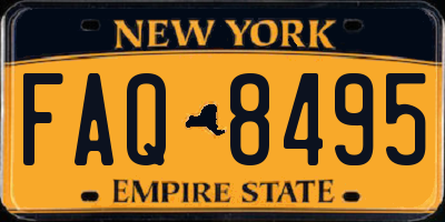 NY license plate FAQ8495