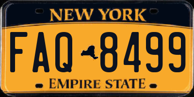 NY license plate FAQ8499
