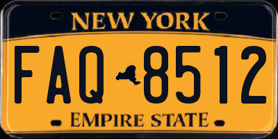 NY license plate FAQ8512