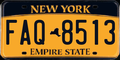 NY license plate FAQ8513