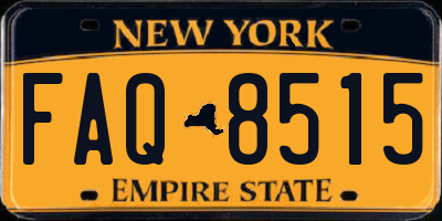 NY license plate FAQ8515