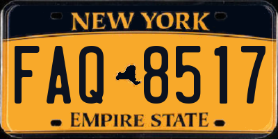 NY license plate FAQ8517