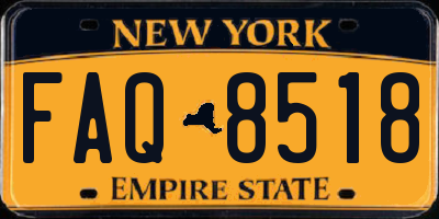 NY license plate FAQ8518