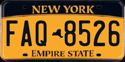 NY license plate FAQ8526