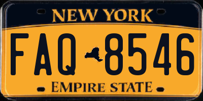 NY license plate FAQ8546