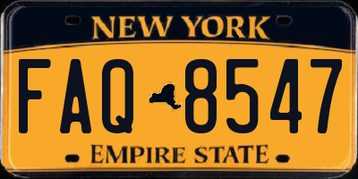 NY license plate FAQ8547