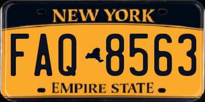 NY license plate FAQ8563