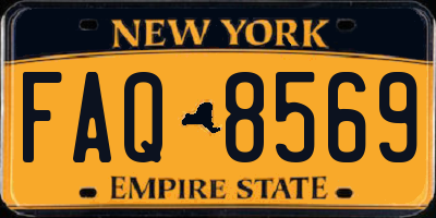 NY license plate FAQ8569