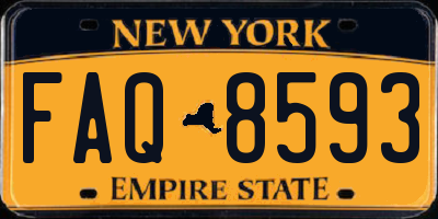 NY license plate FAQ8593