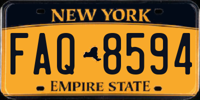 NY license plate FAQ8594