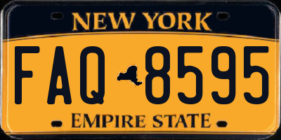NY license plate FAQ8595