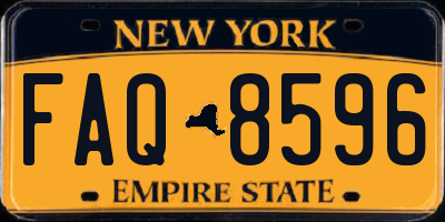 NY license plate FAQ8596