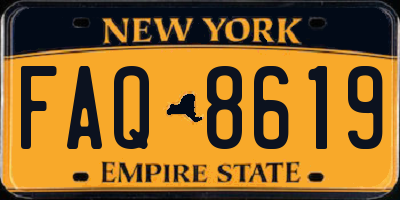 NY license plate FAQ8619