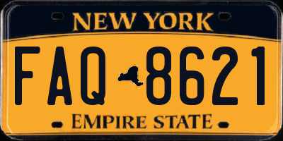NY license plate FAQ8621