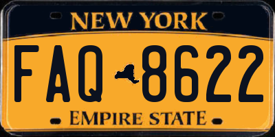NY license plate FAQ8622