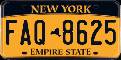 NY license plate FAQ8625