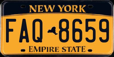 NY license plate FAQ8659