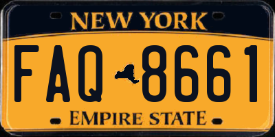 NY license plate FAQ8661