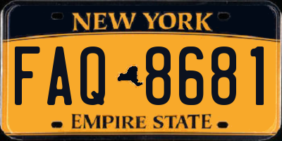 NY license plate FAQ8681