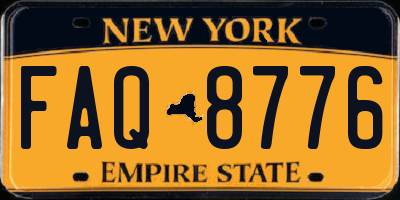 NY license plate FAQ8776