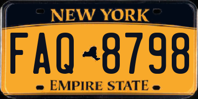 NY license plate FAQ8798