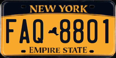 NY license plate FAQ8801