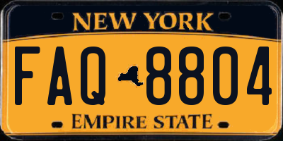 NY license plate FAQ8804