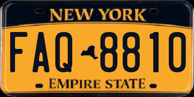 NY license plate FAQ8810