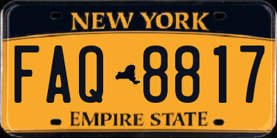 NY license plate FAQ8817