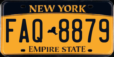 NY license plate FAQ8879
