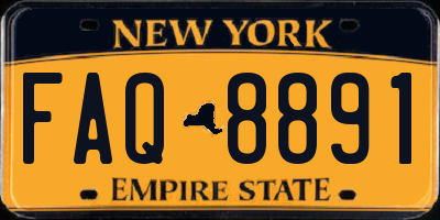 NY license plate FAQ8891