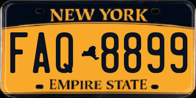 NY license plate FAQ8899