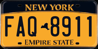 NY license plate FAQ8911