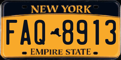 NY license plate FAQ8913