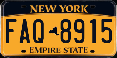 NY license plate FAQ8915