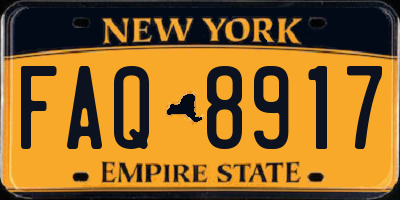 NY license plate FAQ8917