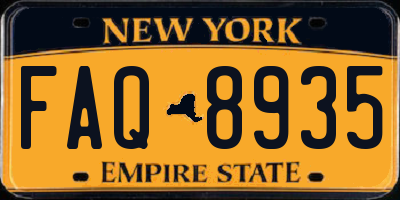 NY license plate FAQ8935