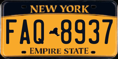 NY license plate FAQ8937