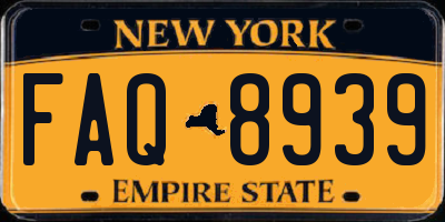 NY license plate FAQ8939