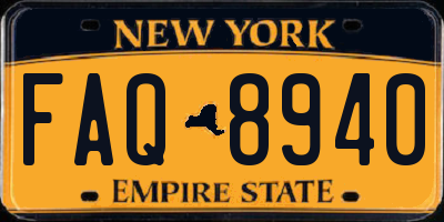 NY license plate FAQ8940