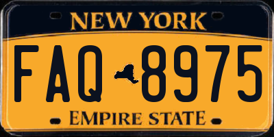 NY license plate FAQ8975