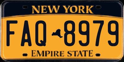 NY license plate FAQ8979