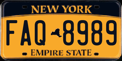 NY license plate FAQ8989