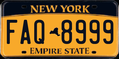 NY license plate FAQ8999