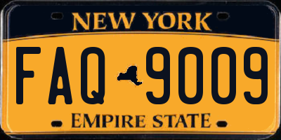 NY license plate FAQ9009