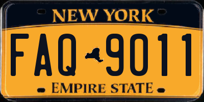 NY license plate FAQ9011